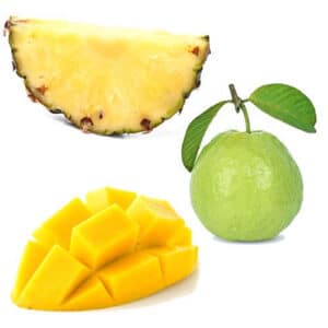 Pineapple, Guava and Mango Flavour Bulk E Liquid