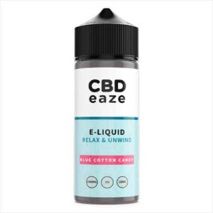 CBDeaze - Blue Cotton Candy - 100ml 1000mg
